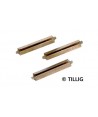 TILLIG 85501 – Giunzioni in metallo brunito per binario (H0-H0e)