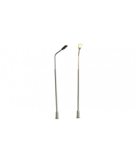 MABAR TREN H0 60171 – Set 2 lampioni stradali, LED 12/16V