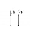 MABAR TREN H0 60173 – Set 2 lampioni stradali, LED 12/16V