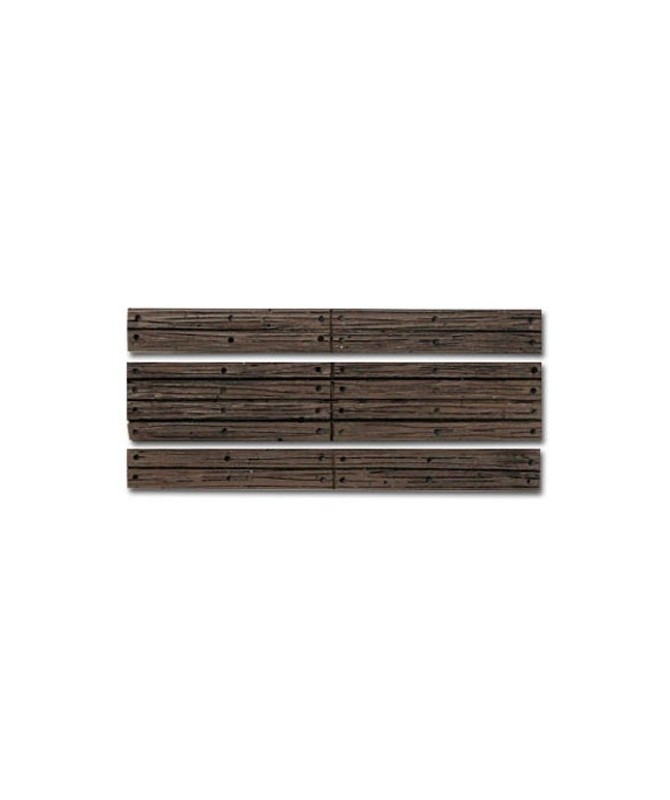 WOODLAND SCENICS C1147 – Passaggio livello in legno senza barriere – H0