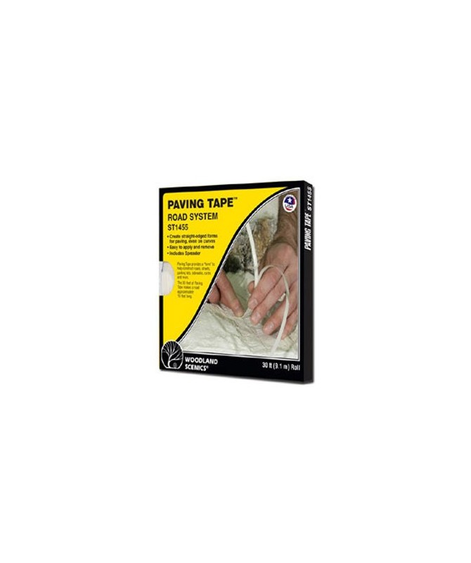 WOODLAND SCENICS ST1455 – Road System, Paving Tape H0/N