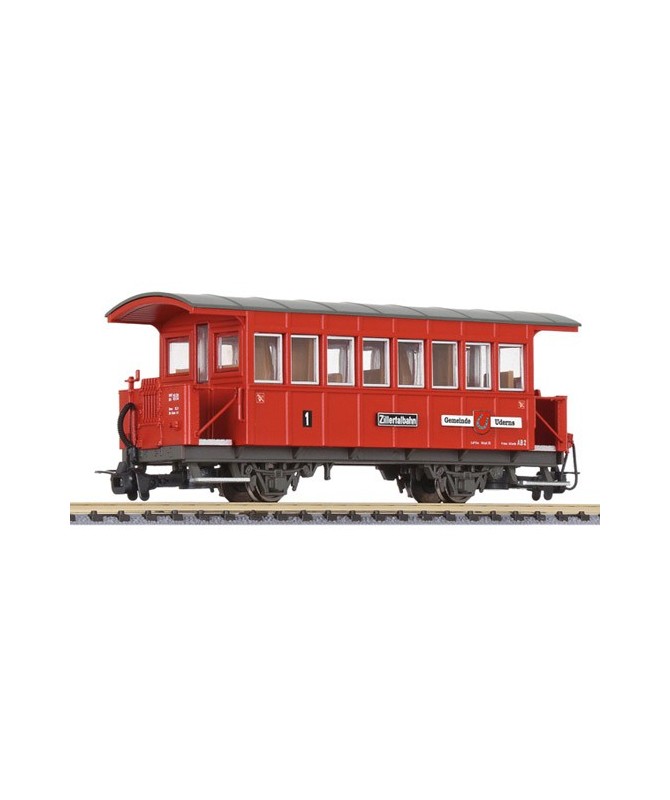 LILIPUT H0e 344360 – Carrozza Passeggeri AB2 Gemeinde Uderns – Zillertalbahn Ep III