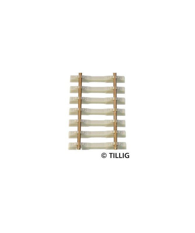 TILLIG H0 85134 – Binario flessibile traversina in cemento 470 mm.