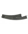 PIKO A-Gleis H0 55422 – Scambio manuale sinistro in curva BWL R2/R3, con massicciata