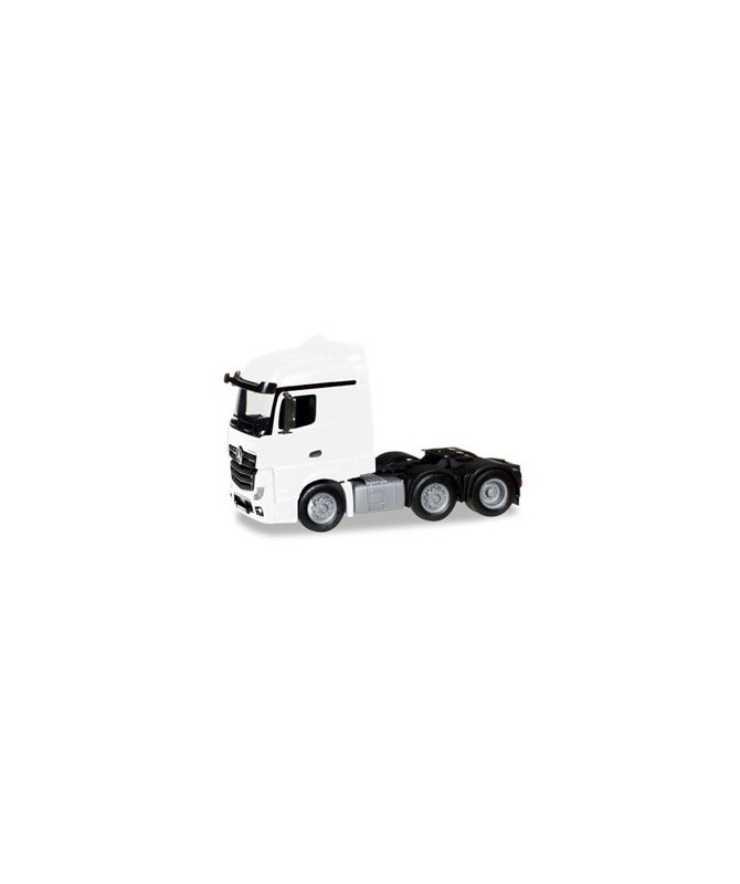 HERPA 305174-003 – M.B. ACTROS  Gigaspace 6×2 – Trattore rigido bianco -1:87