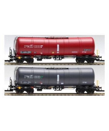 IGRA MODEL H0 96210003 – Set 2 carri cisterna Zacns 88″ “RAIL-CO” Ep. VI