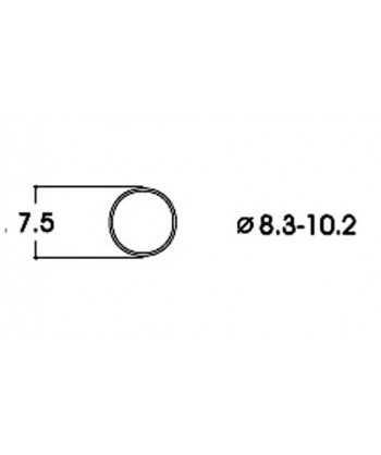 ROCO H0 40068 – Anelli di aderenza 8,3-10,2 mm per locomotive corrente continua