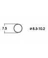 ROCO H0 40068 – Anelli di aderenza 8,3-10,2 mm per locomotive corrente continua