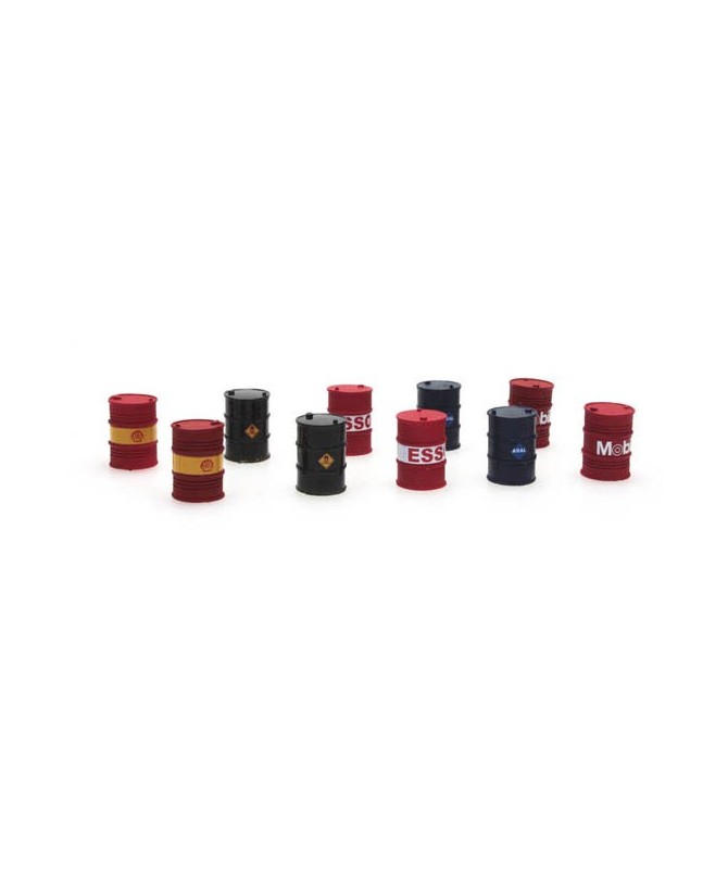 ARTITEC 387.221 – 10 Botti lubrificanti con marchi – resina 1:87