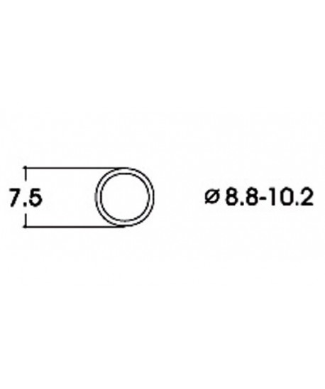ROCO H0 40073 – Anelli di aderenza 8,8-10,2 mm per locomotive corrente alternata
