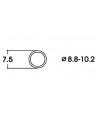 ROCO H0 40073 – Anelli di aderenza 8,8-10,2 mm per locomotive corrente alternata
