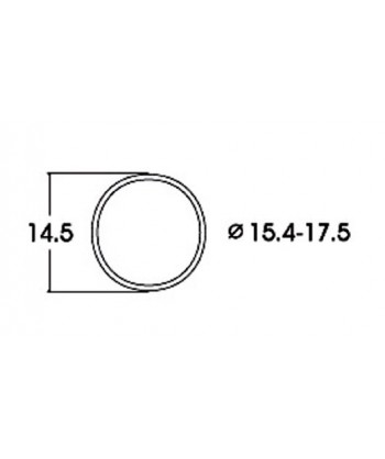 ROCO H0 40076 – Anelli di aderenza 15,4-17,5 mm per locomotive corrente alternata