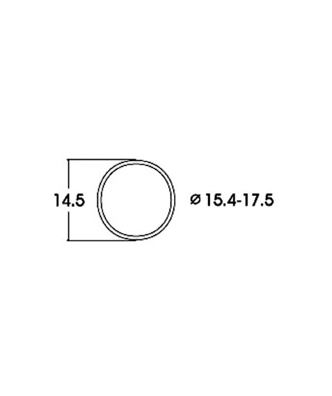 ROCO H0 40076 – Anelli di aderenza 15,4-17,5 mm per locomotive corrente alternata