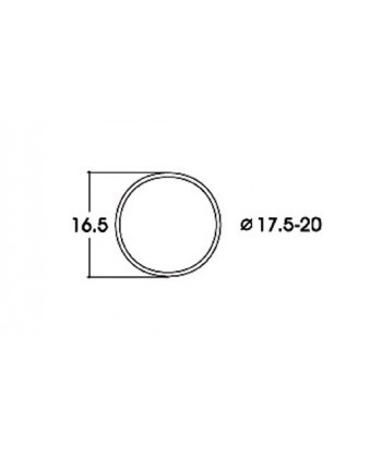 ROCO H0 40077 – Anelli di aderenza 17,5-20,0 mm per locomotive corrente alternata