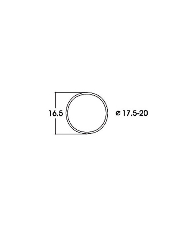 ROCO H0 40077 – Anelli di aderenza 17,5-20,0 mm per locomotive corrente alternata