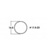 ROCO H0 40077 – Anelli di aderenza 17,5-20,0 mm per locomotive corrente alternata