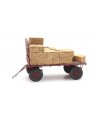 ARTITEC 387.348 – Rimorchio agricolo con carico balle paglia – resina H0