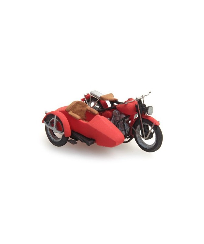 ARTITEC 387.29 – US Libertator moto + sidecar – resina H0