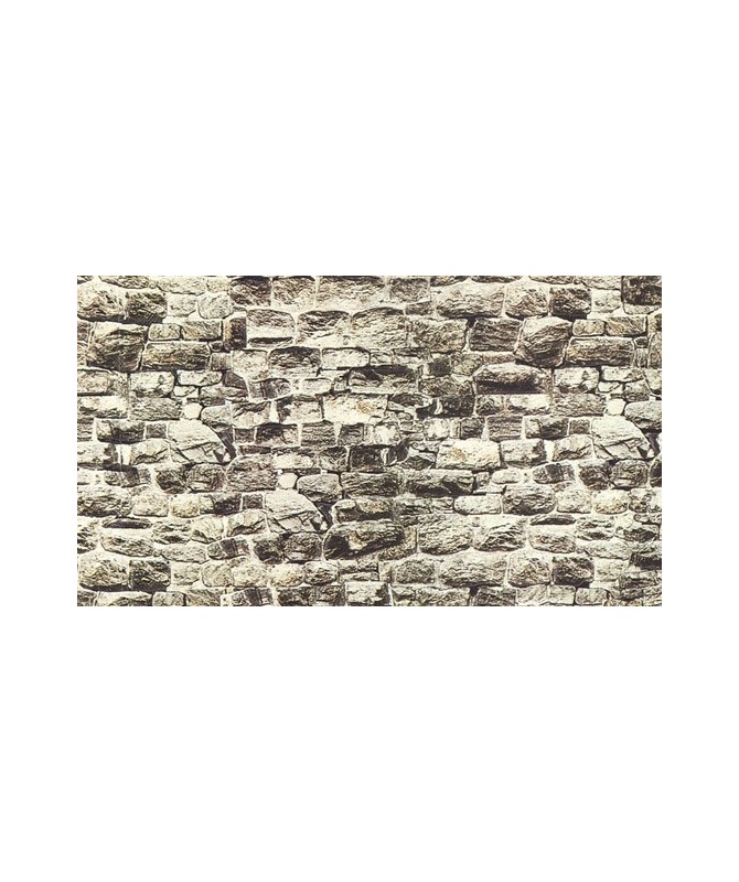 NOCH H0 57700 – Parete tipo Granito in cartone goffrato 64×15 cm