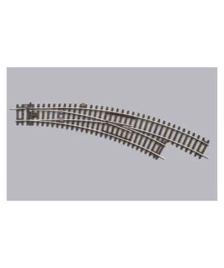 PIKO A-GLEIS H0 55223 – Scambio curvo destro BWR R2/R3 manuale