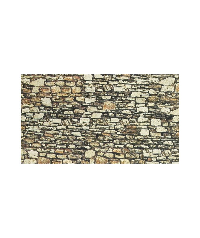 NOCH H0 57710 – Parete tipo Dolomite in cartone goffrato 64×15 cm