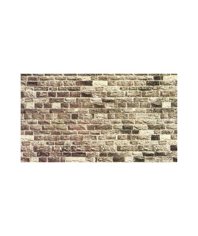 NOCH H0 57720 – Parete tipo Basalto in cartone goffrato 64×15 cm