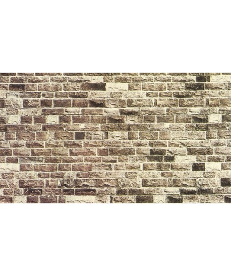 NOCH H0 57720 – Parete tipo Basalto in cartone goffrato 64×15 cm