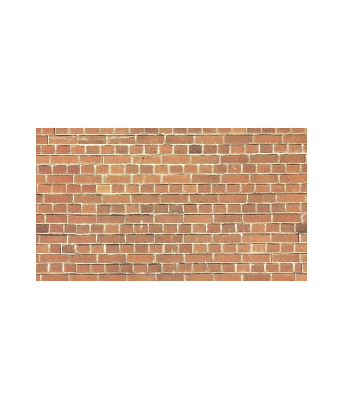NOCH H0 57730 – Parete tipo Mattone in cartone goffrato 64×15 cm