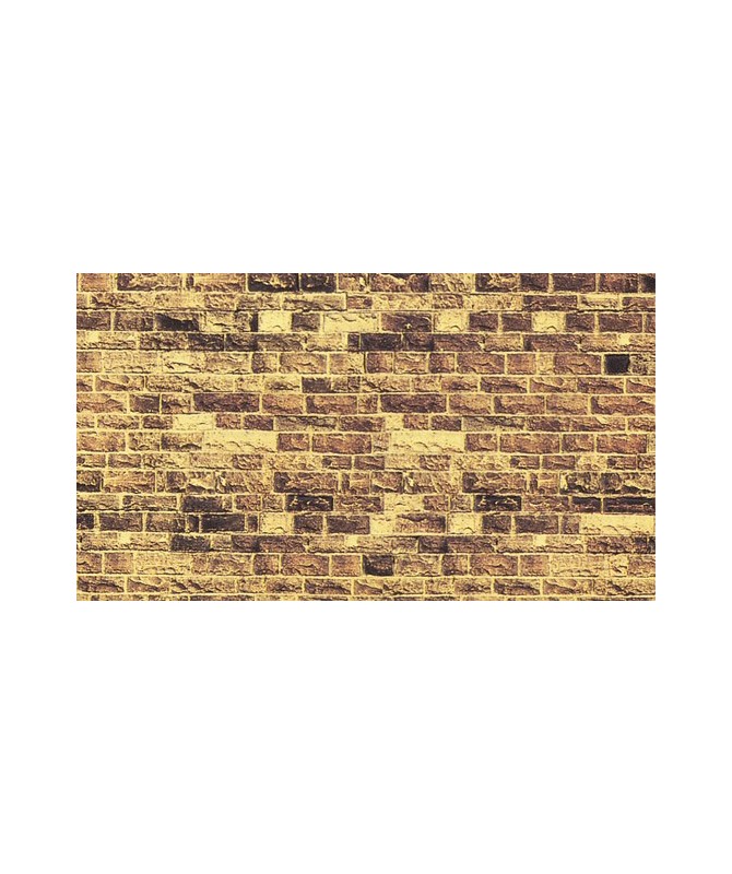 NOCH H0 57750 – Parete tipo Arenaria in cartone goffrato 64×15 cm