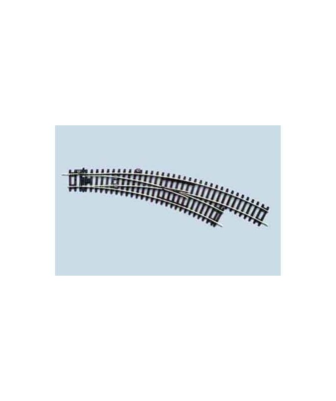 PIKO A-GLEIS H0 55228 – Scambio curvo destro BWR R3/R4 manuale