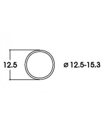 ROCO H0 40075 – Anelli di aderenza 12,5-15,3 mm per locomotive corrente alternata