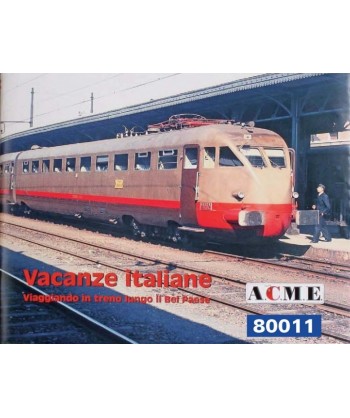 ACME 80011 – Libro “Vacanze Italiane” Viaggiando in treno per il Bel Paese di David Jelercic