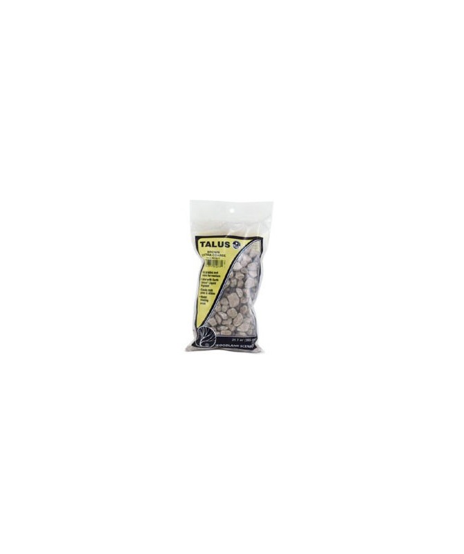 WOODLAND SCENICS C1277 – DETRITI DI ROCCIA EXTRA GROSSI, MARRONE