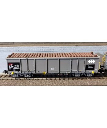 PIKO H0 97300 – Set 2 carri Eaos con carico legname -SBB Ep. V-VI