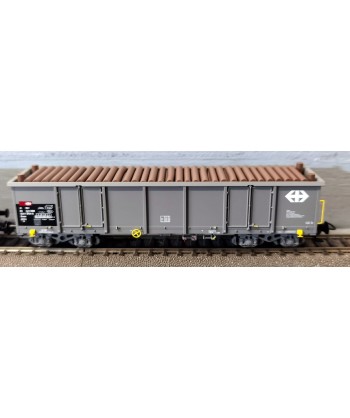 PIKO H0 97300 – Set 2 carri Eaos con carico legname -SBB Ep. V-VI