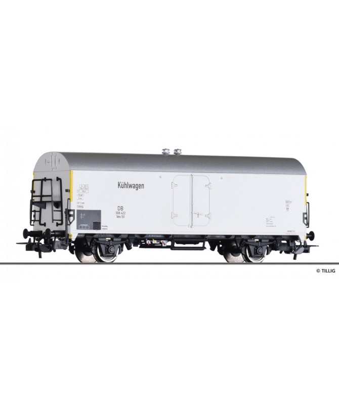TILLIG H0 76776 – Carro frigorifero Tehs50 – DB Ep. III