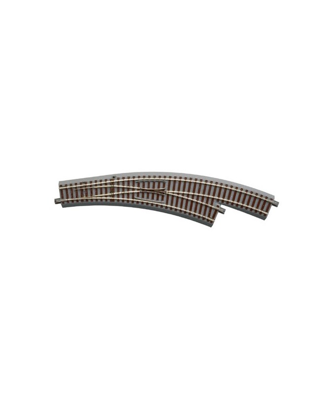 ROCO H0 61155 – Deviatoio manuale in curva destro R3/4 GeoLine