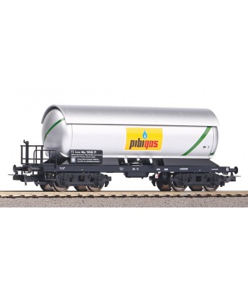 PIKO H0 58987 – Carro trasporto gas “PibiGas” – FS Ep. III