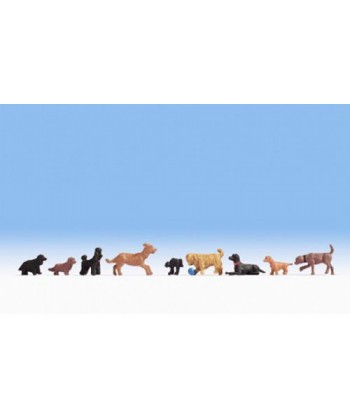 NOCH H0 15719 – Cani (9 pz)