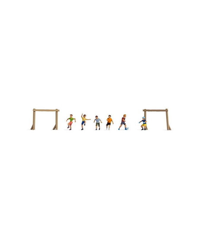 NOCH H0 15817 – Ragazzi in campo di calcio (6 pz.)