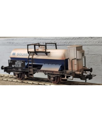 BLACKSTAR H0 BS00058/S – Carro cisterna Zkk “Solvay” – FS Ep. IV *invecchiato*