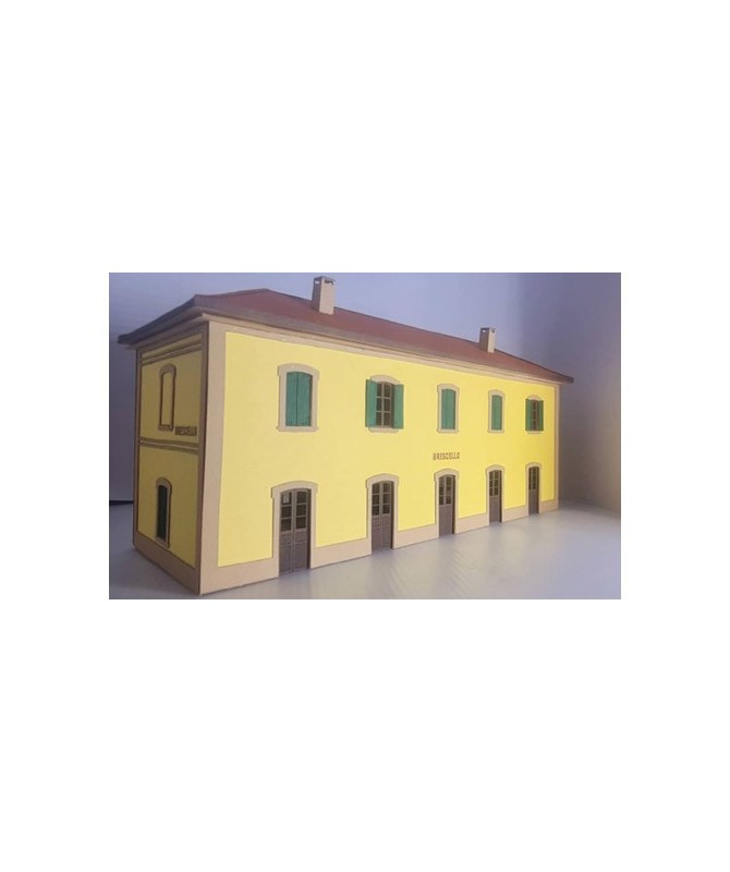 PIRATA H0 PI12200 – Stazione di “Brescello” taglio laser in kit