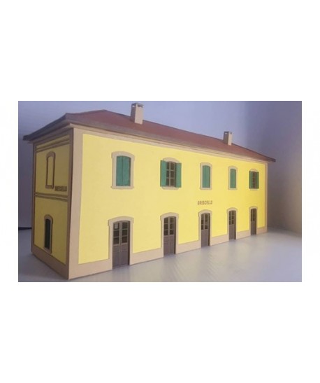 PIRATA H0 PI12200 – Stazione di “Brescello” taglio laser in kit