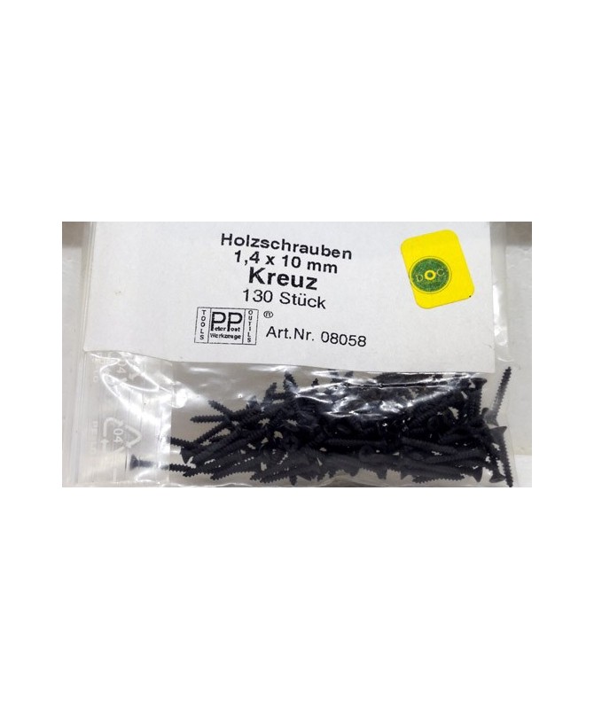 PETER POST 08058 – Viti per legno 1,4×10 mm. (130 pz)
