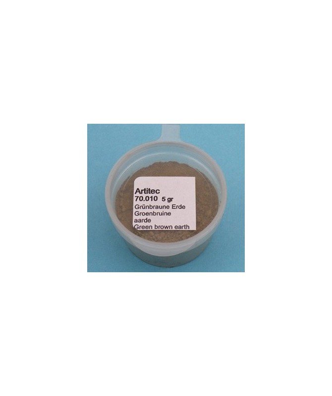 ARTITEC 70.010 – Polvere per modellismo Terra Verde Marrone 5-7 gr.
