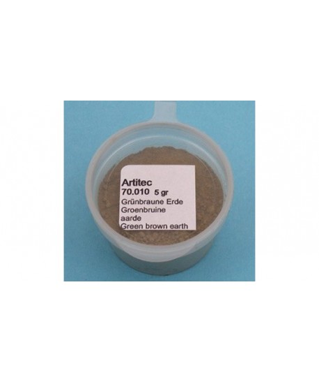 ARTITEC 70.010 – Polvere per modellismo Terra Verde Marrone 5-7 gr.