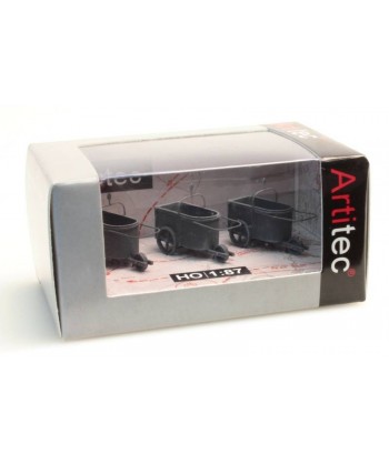ARTITEC H0 387.144 – Carrelli per carbone (3 pz) – resina