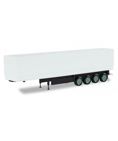 HERPA 075992-002 – Semirimorchio 4 assi pianale con telo – 1:87