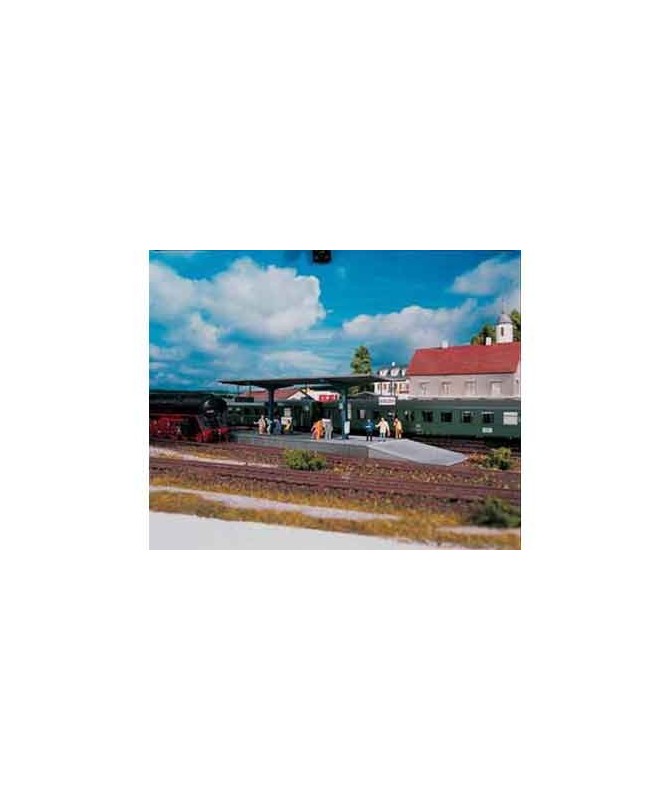 PIKO H0 61821 – Pensilina Stazione Burstein in kit