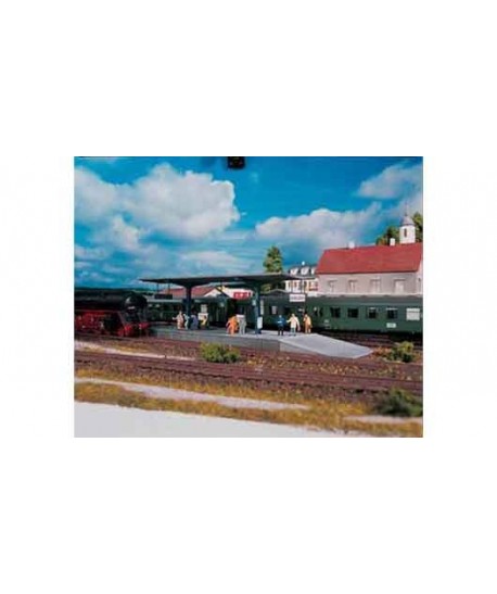 PIKO H0 61821 – Pensilina Stazione Burstein in kit